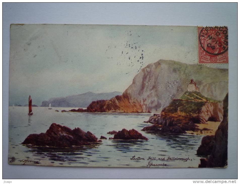 IFRACOMBE  :  Lantern  HILL  And  Hillsborough  -    AQUARETTE  N°6280 - Ilfracombe