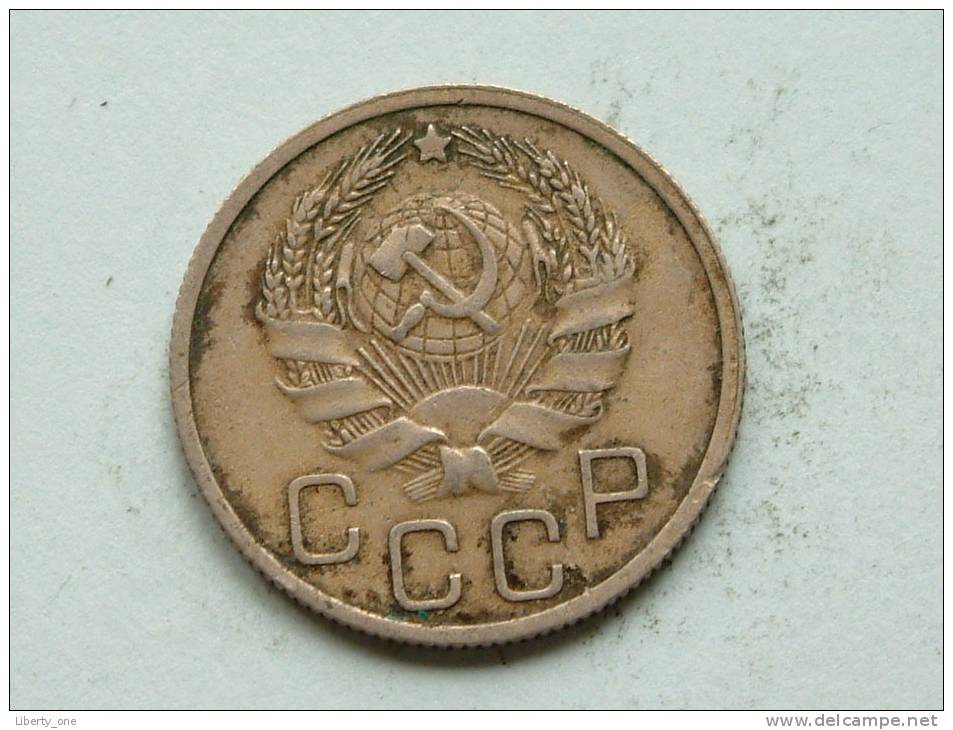 1936 - 20 KOPEKS / Y # 104 ( Uncleaned - For Grade, Please See Photo ) ! - Rusia