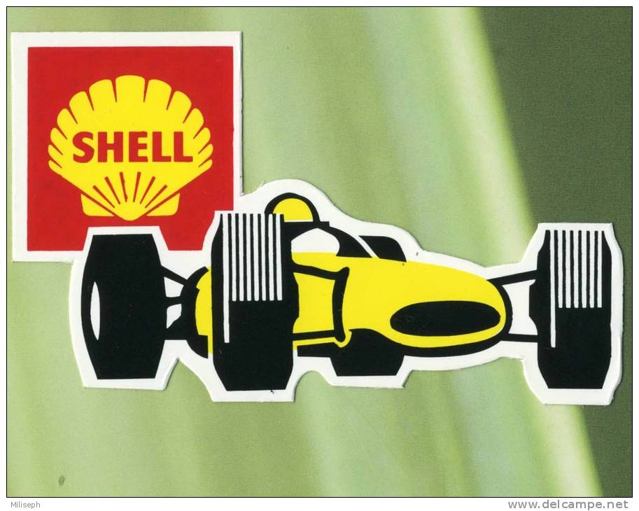 Autocollant Publicitaire - SHELL -    (2601) - Stickers