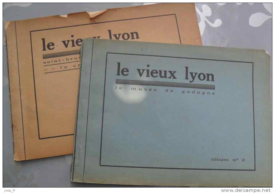 2 Albums De Photos LE VIEUX LYON 3-Musée Gadagne 9-Chartreux Croix-Rousse - Rhône-Alpes