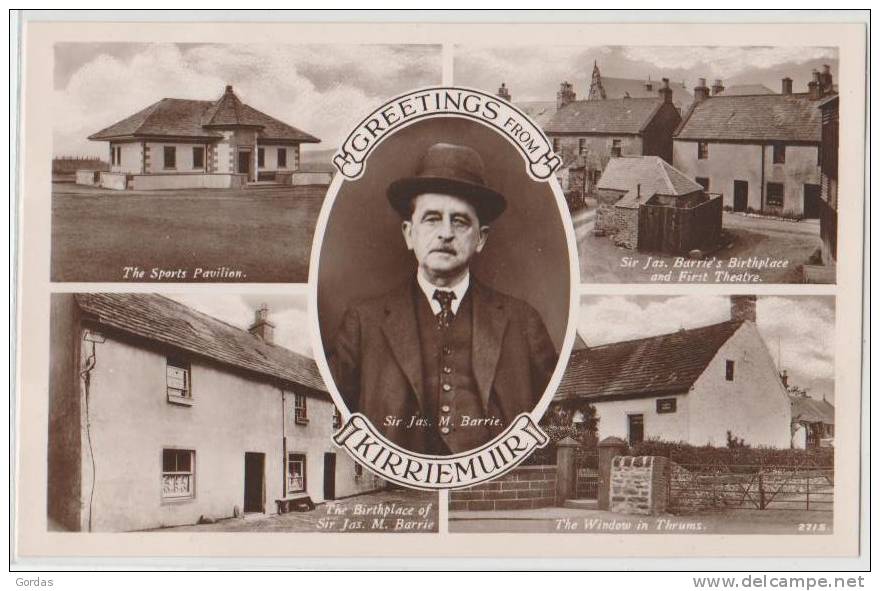 UK - Scotland - Angus - Kirriemuir - Sir J.M. Barrie's Birthplace 1 - Angus