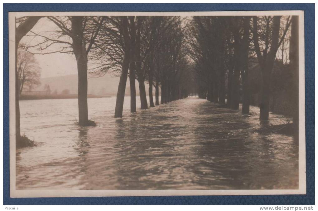 WALLES BRECONSHIRE POWYS - PHOTO POST CARD BRECON - PROMENADE - " ALL DINAS ROAD WAS FLOODED AS WELL AS LLANFAES " - Breconshire