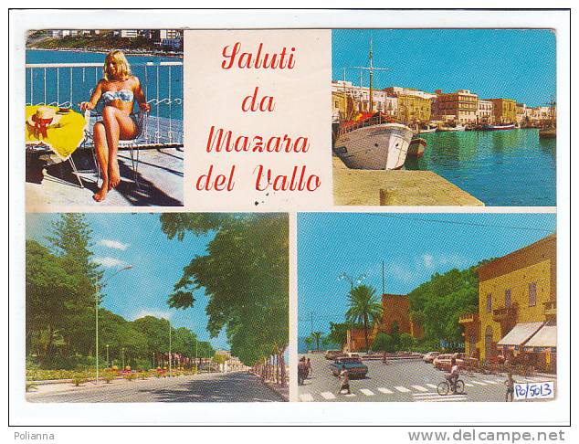 PO5013# TRAPANI - MAZARA DEL VALLO - PIN UP  PINUP  VG 1980 - Mazara Del Vallo