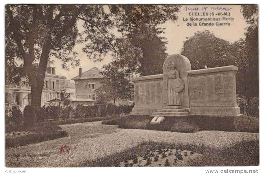 Chelles Monument Aux Morts De La Grande Guerre - Chelles