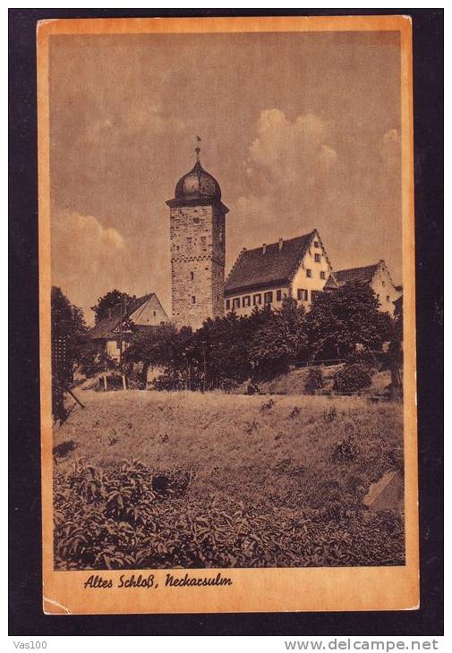 NECKARSULM,ALTES SCHLOB,CPI,UNUSED,GERMANY - Neckarsulm