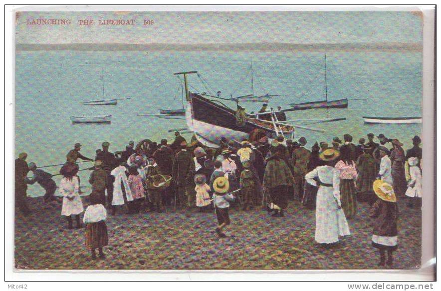 3-Lytham St. Annes-Lancashire-Inghilterra-Regno Unito-Animata-Barche-Boat -Bateaux-Scialuppa Di Salvataggio 509-1909 - Altri & Non Classificati