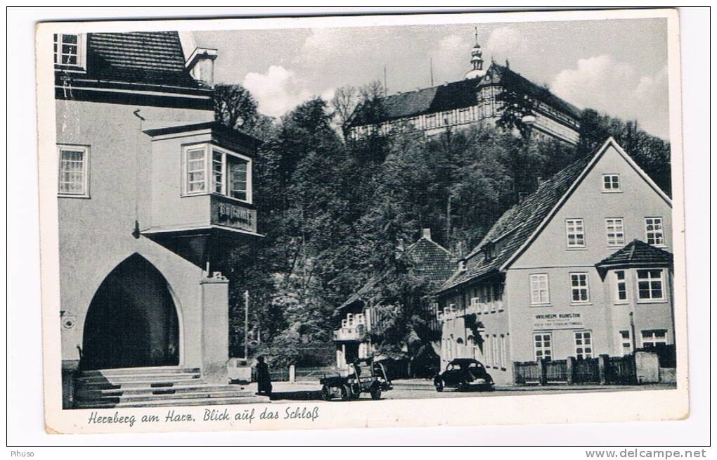 D3099         HERZBERG Am HARZ : Blick Auf Das Schloss - Herzberg