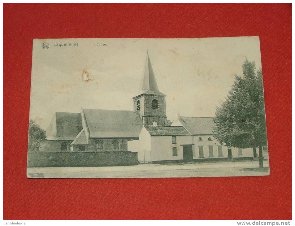 ERQUELINNES  - L´Eglise - 1910 - Erquelinnes