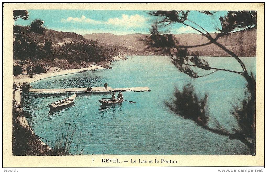 31  REVEL  - Le Lac Et Le Ponton - Revel