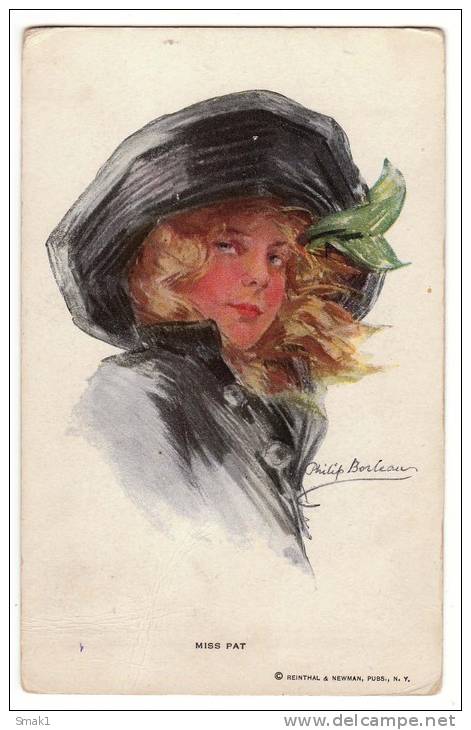 ILLUSTRATORS USABAL "MISS PAT" C REINTHAL & NEWMAN, PUBS., N.Y. Nr. 283 OLD POSTCARD 1914. - Usabal