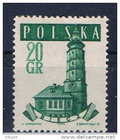 PL+ Polen 1958 Mi Mnh 1046 - Neufs