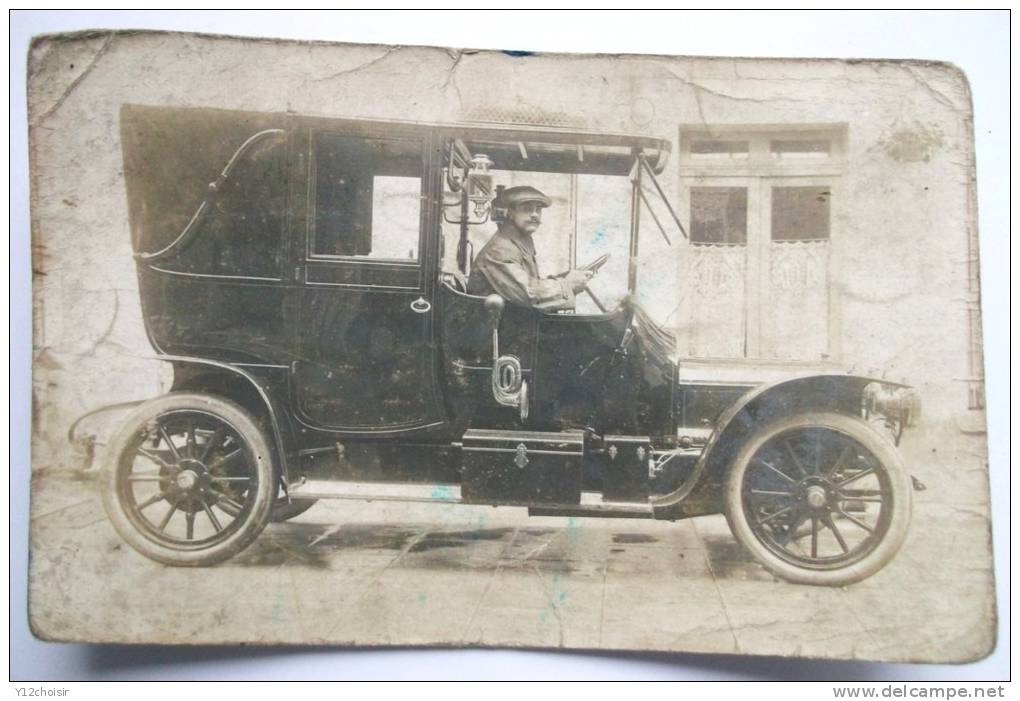CPA AUTOMOBILE VOITURE ANCIENNE TAXI ? - Taxis & Fiacres