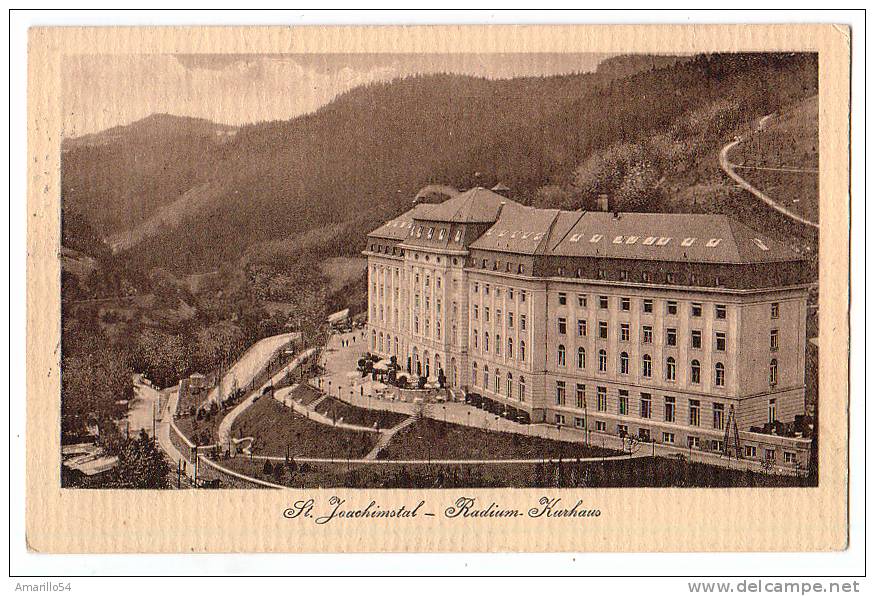 RAR Kurhaus Radium-Therapie Skt. Joachinmstal Jachymov 1914 - Tschechische Republik