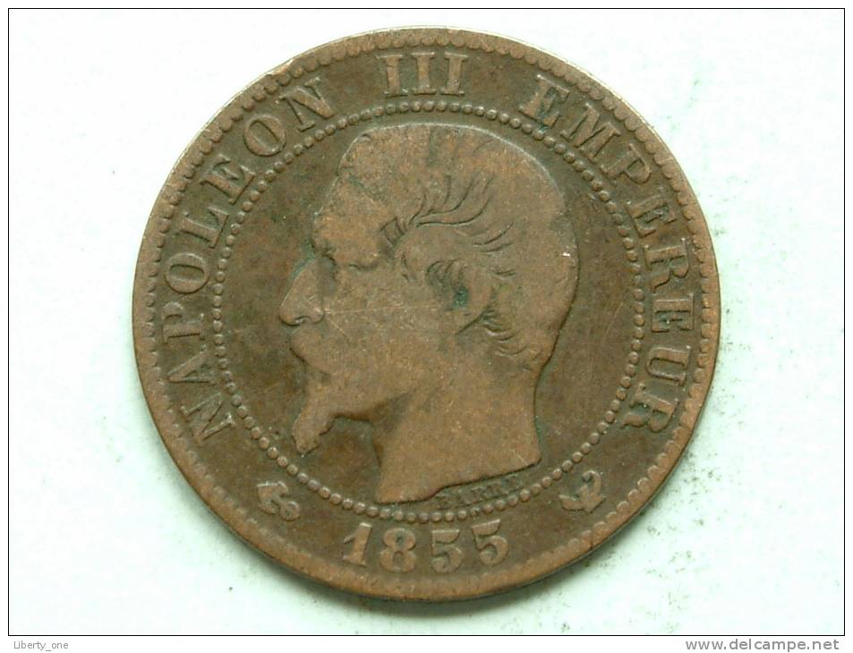 1855 W - CINQ CENTIMES / KM 777.7 ( Uncleaned Coin / For Grade, Please See Photo ) !! - Sonstige & Ohne Zuordnung