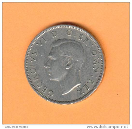 Great Britain UK King George VI 2 Shillings 1951 - J. 1 Florin / 2 Schillings