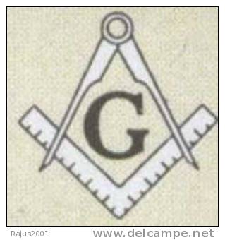 Scouts Experimental Camp 1907, Boat / Canoe, Fishing Rod, Masonic Compass, Freemasonry, R Baden Powell, MNH Tanzania - Franc-Maçonnerie
