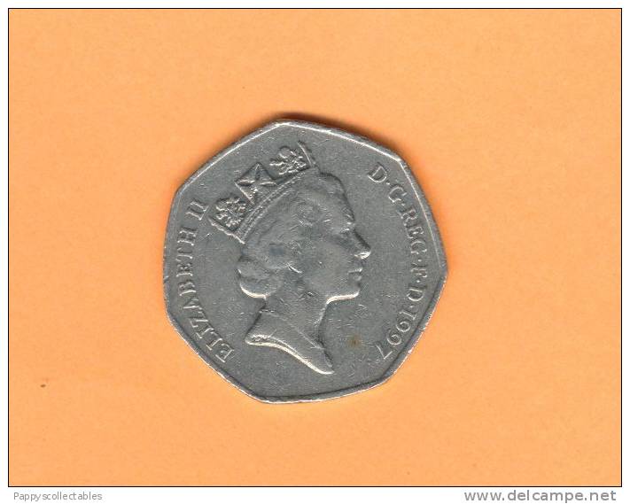 Great Britain UK 50 Pence 1979 Queen Elizabeth II - 50 Pence