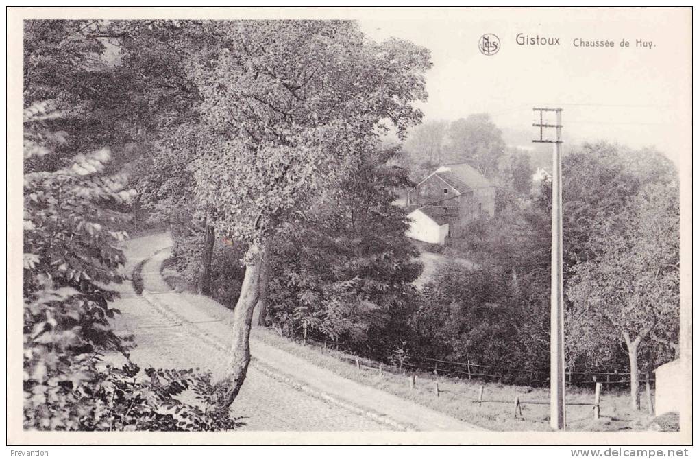 GISTOUX - Chaussée De Huy - Splendide Carte - Chaumont-Gistoux