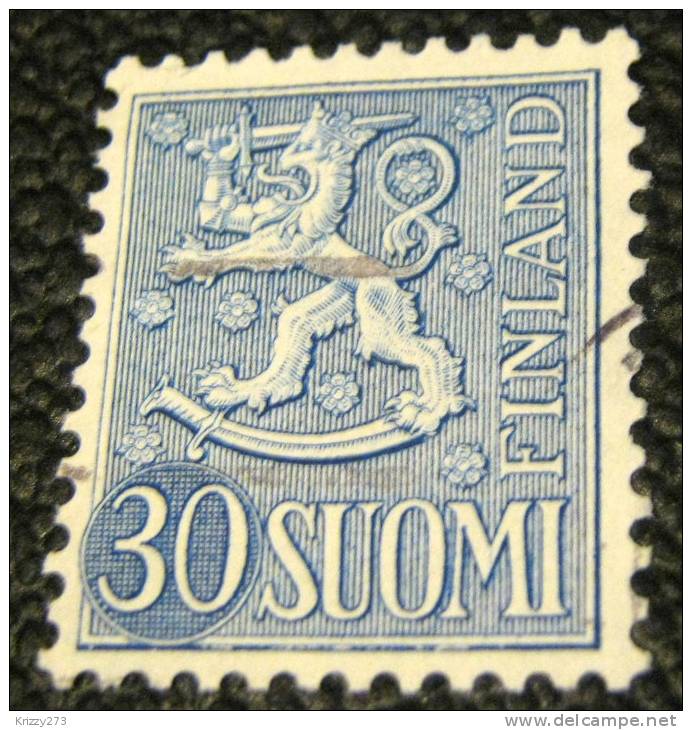 Finland 1954 Lion 30m - Used - Used Stamps