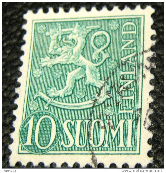 Finland 1954 Lion 10m - Used - Used Stamps