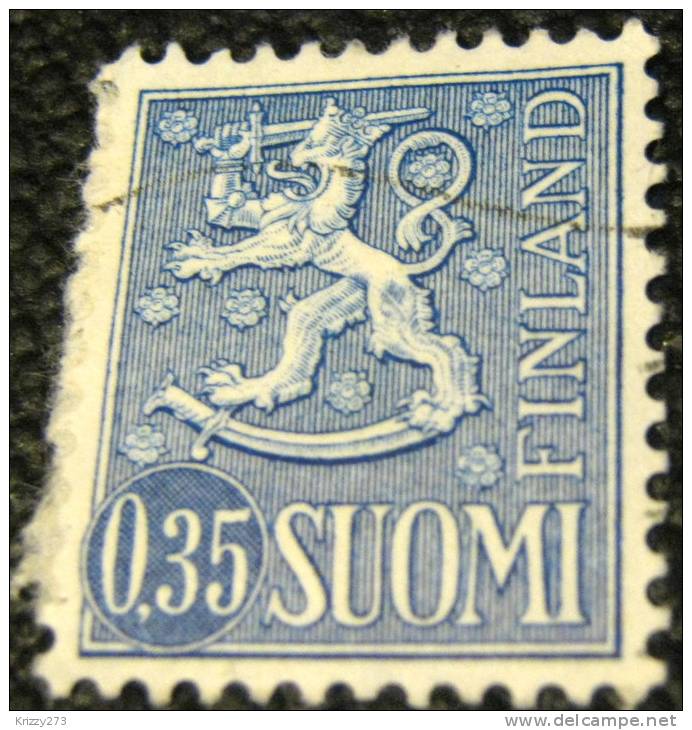 Finland 1963 Lion 35p - Used - Oblitérés
