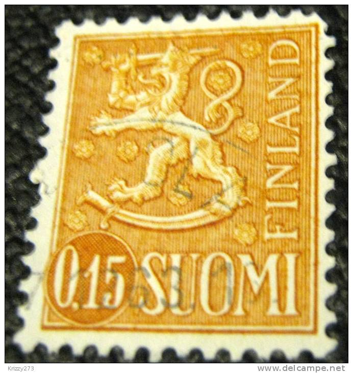 Finland 1963 Lion 15p - Used - Used Stamps