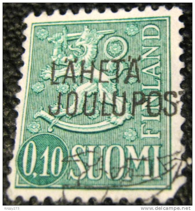 Finland 1963 Lion 10p - Used - Oblitérés