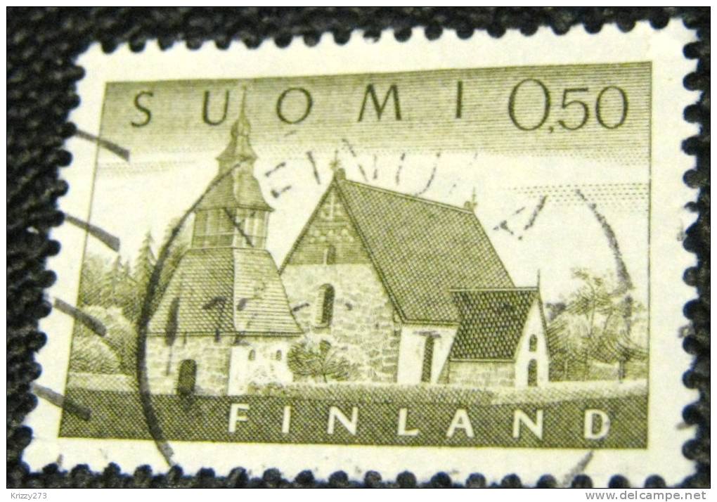 Finland 1963 Lami Church 50p - Used - Used Stamps