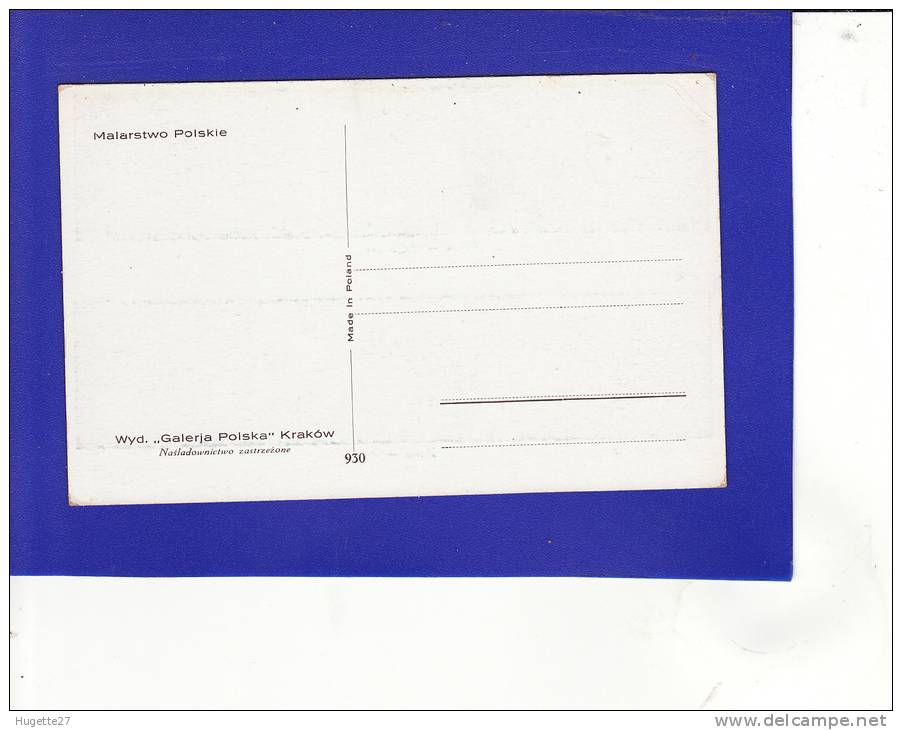 U1415)  Z STRYJENSKA  MALARSTWO POLSKIE  Galerja Polska Krakow    (Très Très Bon état) 6 - Polonia