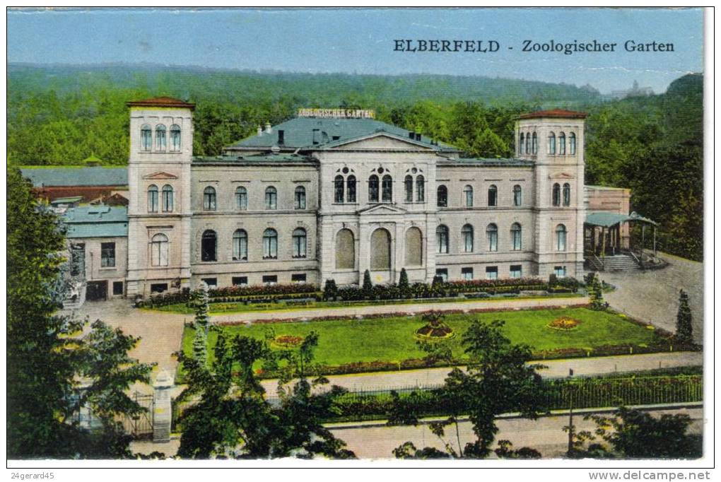 CPSM WUPPERTAL (Allemagne-Rhénanie Du Nord Westphalie) - EBERFELD : Zoologischer Garten - Wuppertal