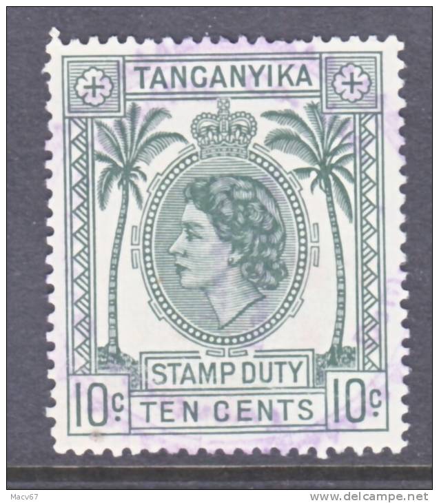 Tanganyika   Revenue 9   (o) - Tanganyika (...-1932)