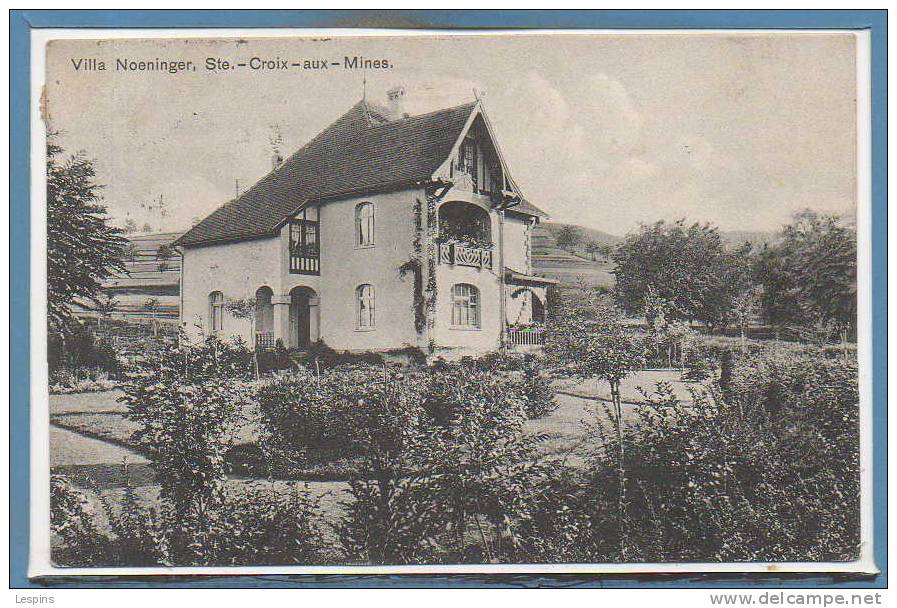 68 - SAINTE CROIX Aux MINES -- Villa Noeninger - Sainte-Croix-aux-Mines