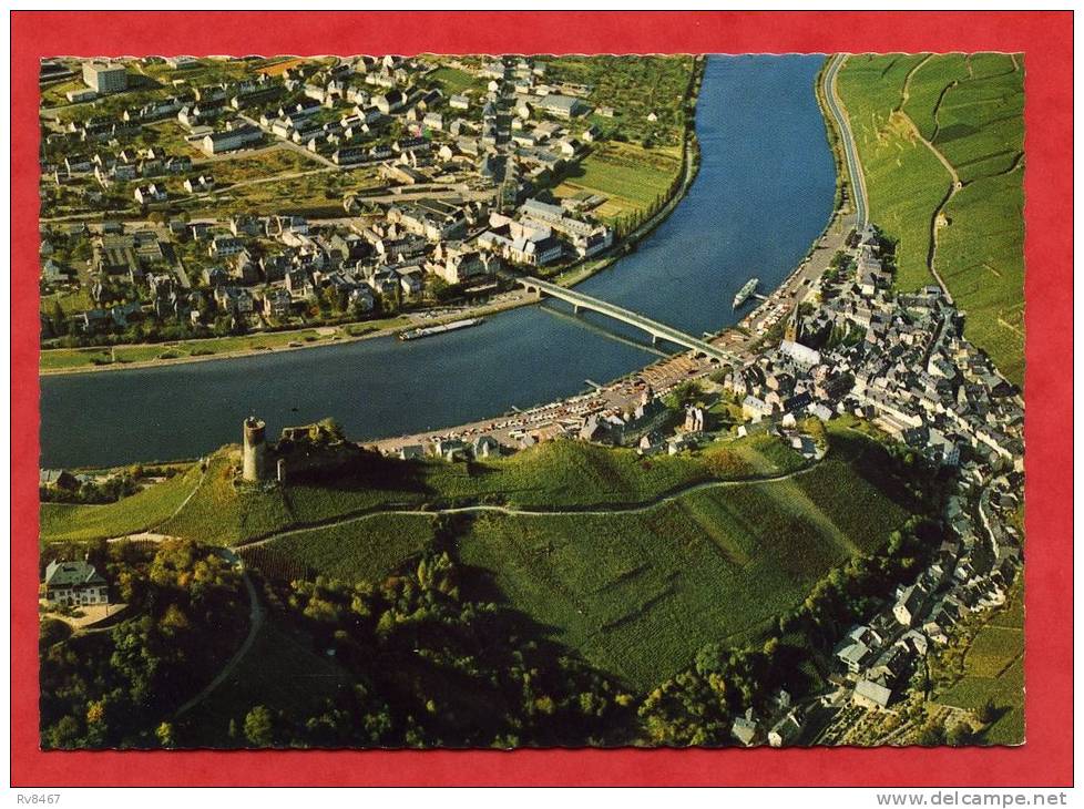 * BERNKASTEL-KUES Mosel Mit Jugendherberge Und Burgruine Landshut-1976 - Bernkastel-Kues