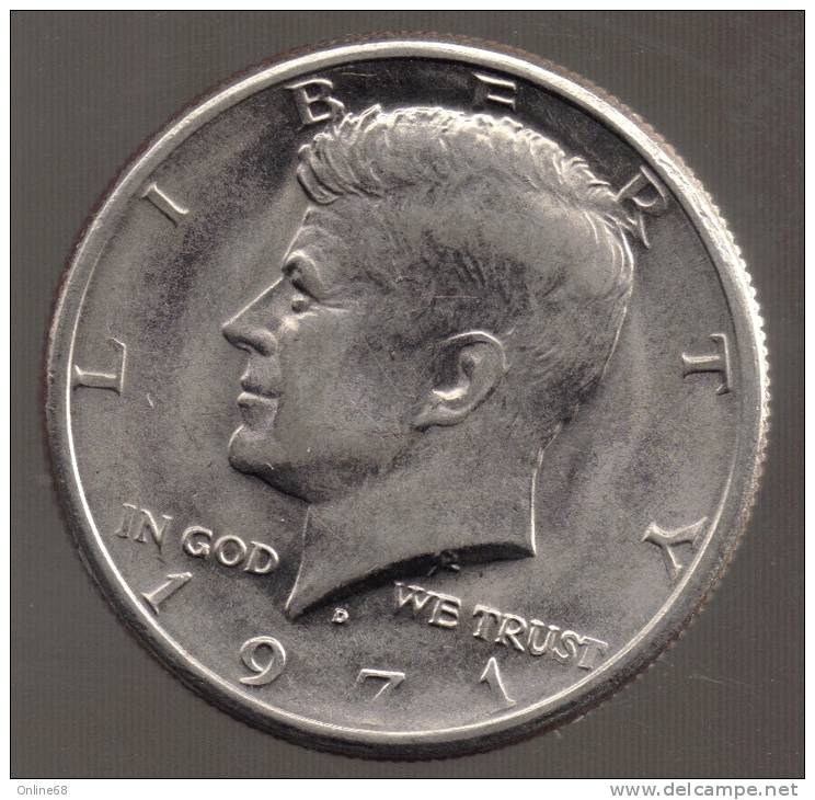 USA 1/2  DOLLAR 1971 D  KENNEDY - 1964-…: Kennedy