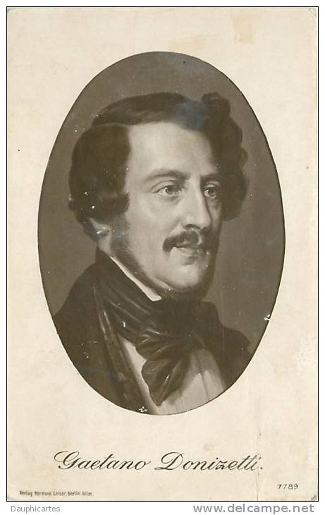 Gaetano DONIZETTI. 2 Scans - Musique Et Musiciens