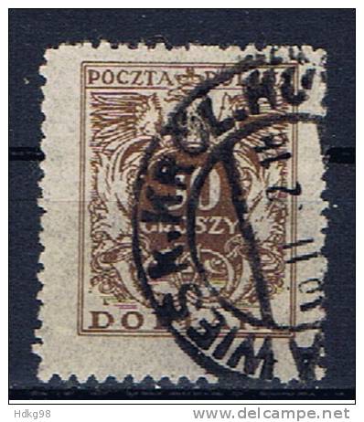 PL+ Polen 1924 Mi 73 Portomarke - Taxe