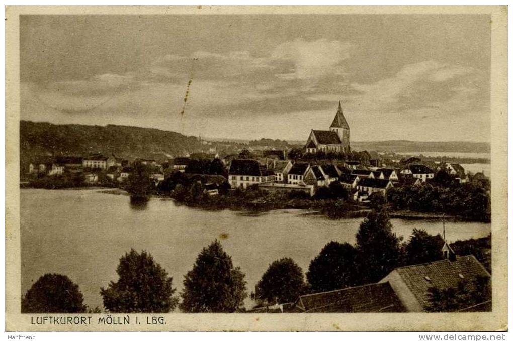 Deutschland - Mölln - Ansicht Vom See - 1928 - Mölln