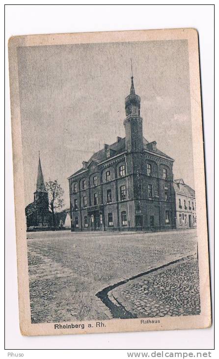 D3126    RHEINBERG A. RHEIN : Rathaus - Wesel