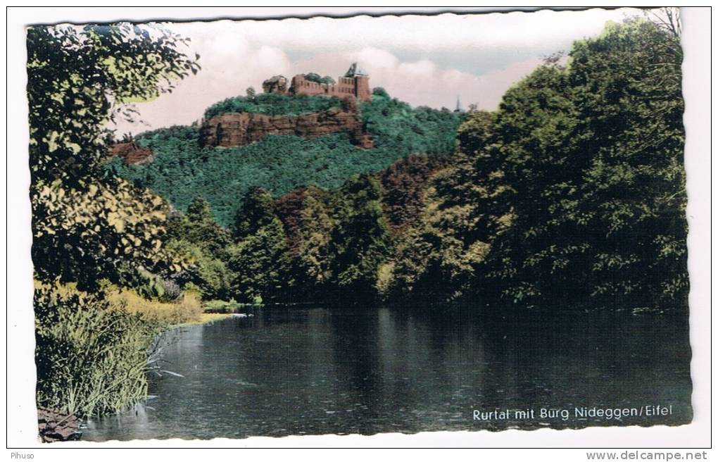 D3127    NIDEGGEN : Rurtaal Mit Burg Nideggen - Dueren