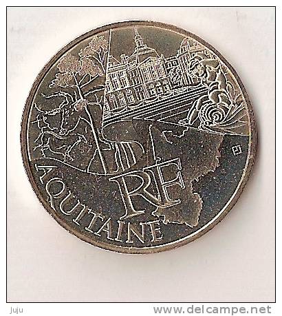 Piece Euro Des Régions Aquitaine 2011 - Altri & Non Classificati