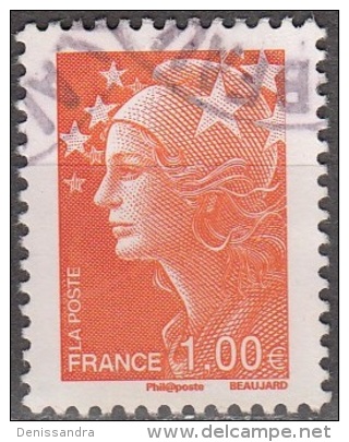 France 2008 Yvert 4235 O Cote (2015) 0.50 € Marianne De Beaujard Cachet Rond - Gebraucht