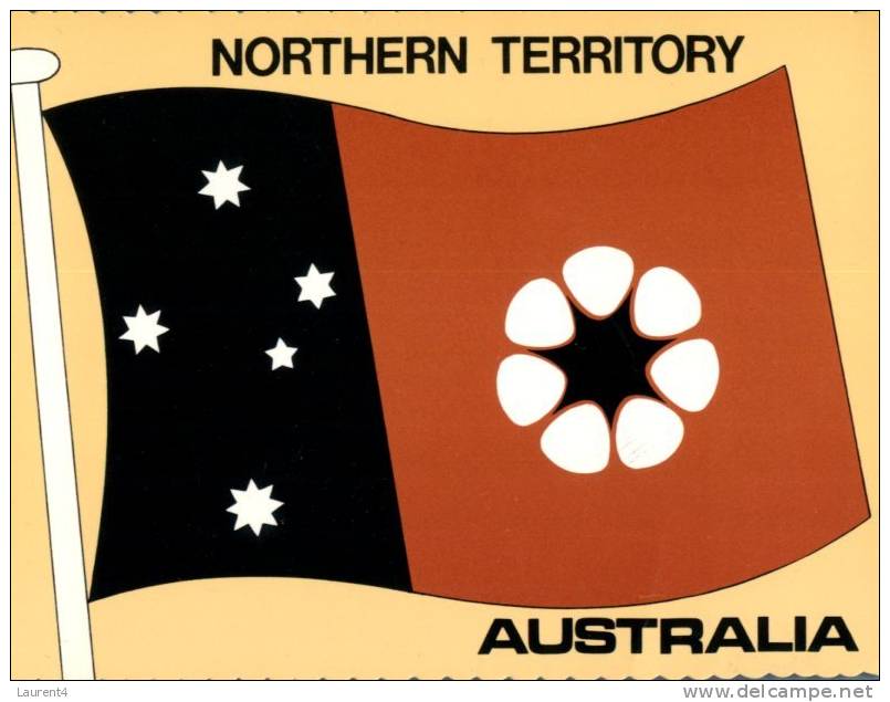 (750) Australia - NT - State Flag - Alice Springs
