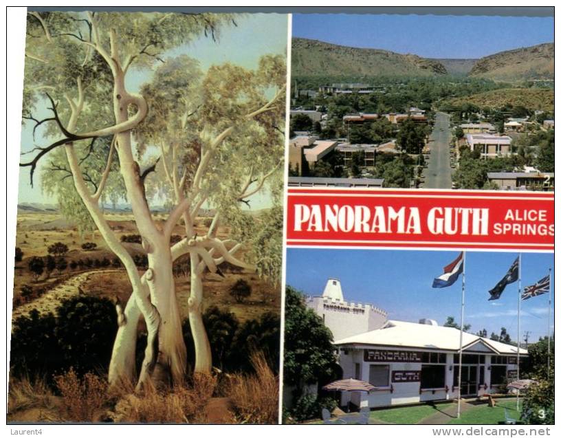 (750) Australia - NT - Alice Springs Panorama Guth - Alice Springs