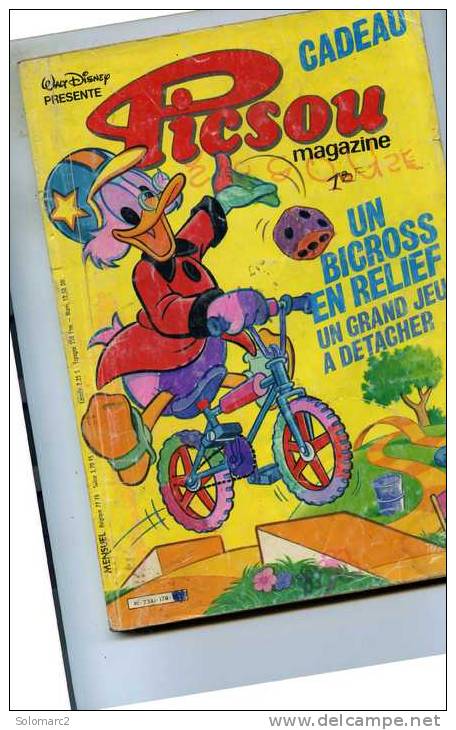 Magasines  Picsou  (Mensuel)  No.170 De.1986 - Picsou Magazine