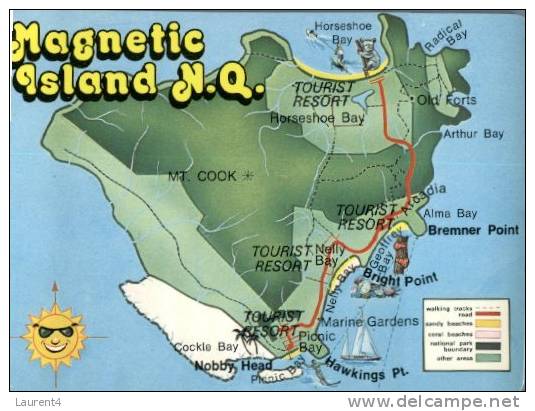 (415) Australia - QLD - Magnetic Island  Map - Autres & Non Classés