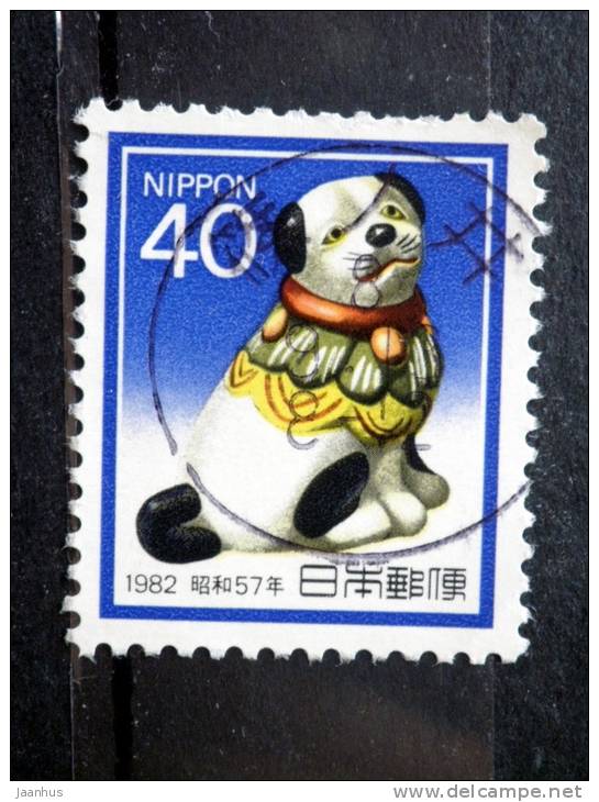 Japan - 1981 - Mi.nr.1497 - Used - New Year: Year Of The Dog - Toy Dog - Usati