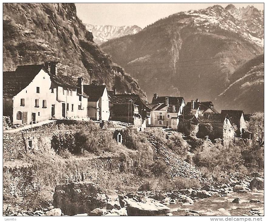 BIGNASCO Vecchia Vallemaggia Ca. 1950 - Bignasco