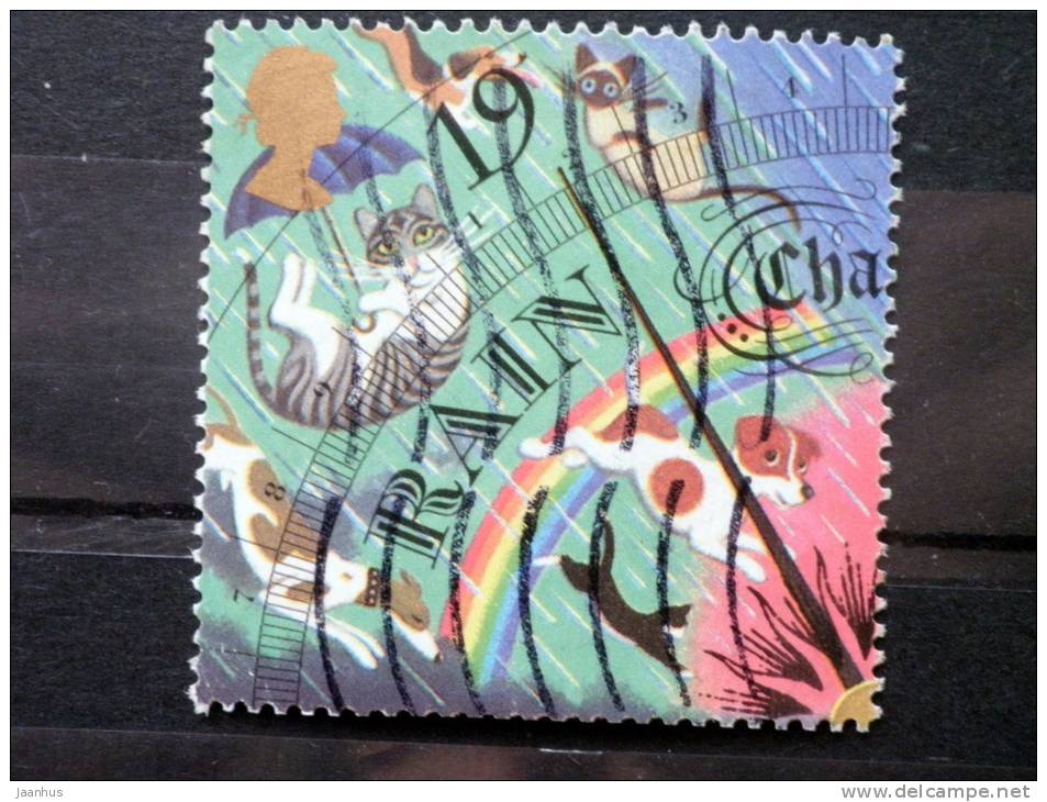 Great Britain - 2001 - Mi.nr.1924 - Used - Weather - Rain - Used Stamps