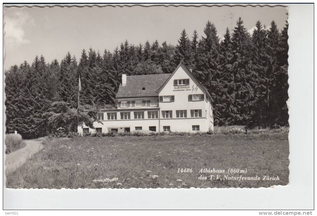 NATURFREUNDE - NFH - NFI - Naturfreundehaus LAlbishaus / CH Naturfreunde Zürich, Lamgnau - Albis - Labor Unions