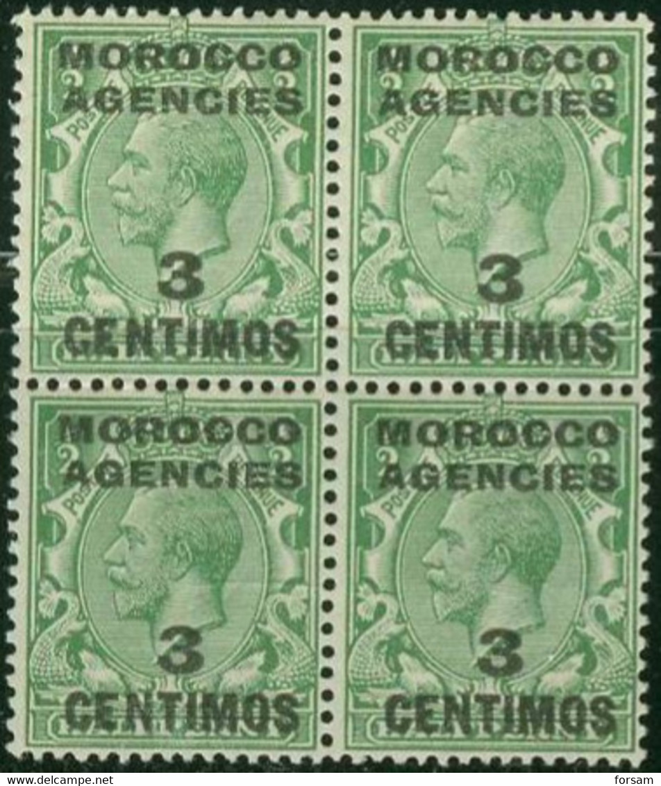 MOROCCO (BRITISH POST IN MORO)..1917..Michel # 113..MNH. - Bureaux Au Maroc / Tanger (...-1958)